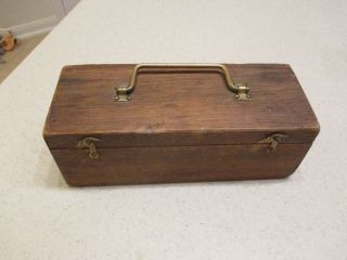 Rare National Bureau Of Standards Stainless Laboratory Weight Set With Wood Box