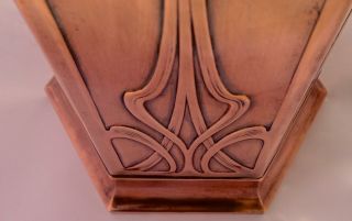 Exceptional WMF Secessionist Art Nouveau Copper Jug,  Pitcher 3