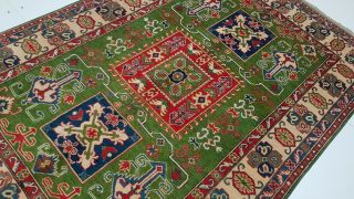 8 ' 2 x 5 ' 5 Green Vintage Kazak Serapi Afghan Rug Persian Heriz Wool Area Rug 810 7