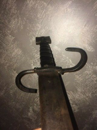 Rare venetian medieval schiavonesca war sword XV schiavona medieval sword rapier 6