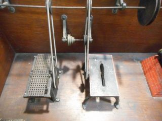 Antique 1880 ' s Novelty Electric Co.  Phila.  Toy Machine Shop Hit and Miss Toy NR 5