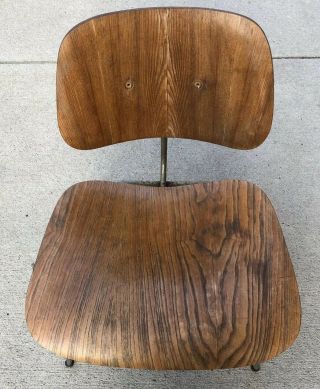 Early Herman Miller Charles Eames Lcm Molded Plywood Chair Back And Seat Only