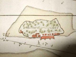 1720sRARE JAMES KNAPTON XL - NAUT.  MAP ST.  PETERSBURG BAY,  KRONSTADT,  LENINGRAD,  RUSSIA 4