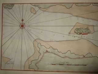 1720sRARE JAMES KNAPTON XL - NAUT.  MAP ST.  PETERSBURG BAY,  KRONSTADT,  LENINGRAD,  RUSSIA 7