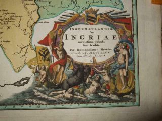 1734,  XL - INGRIA,  WITH VIEW OF ST.  PETERSBURG.  RUSSIA,  PETERGOF,  KOLPINO,  GATSHINA[NARVA 4