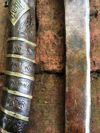 Antique Dagger Ottoman Kama Khanjar Jambiya Koummya No shamshir Sword yatagan 4