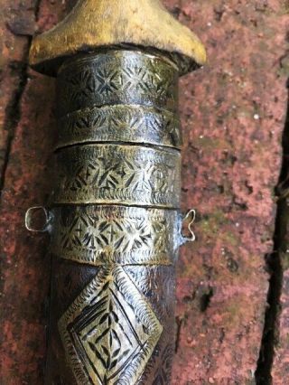 Antique Dagger Ottoman Kama Khanjar Jambiya Koummya No shamshir Sword yatagan 9