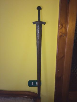 A Viking knightly sword IX c,  Trilobate pommel 11