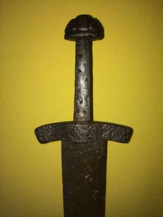 A Viking Knightly Sword Ix C,  Trilobate Pommel