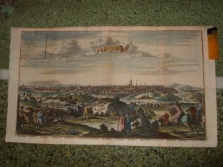 1720s,  Xl - View,  Panorama Of Moscow Москва́,  Russia,  Moskau,  Moscovie,  Moscovia