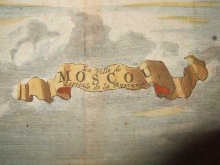 1720s,  XL - VIEW,  PANORAMA OF MOSCOW Москва́,  RUSSIA,  MOSKAU,  MOSCOVIE,  MOSCOVIA 2