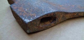 C.  1700 ANTIQUE GERMAN AXE HEAD CHOPPER AX TOOL HALBERD no sword armour mace 3