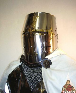 Medieval Knight Suit Of Templar Toledo Armor Combat Full Body Armour 4