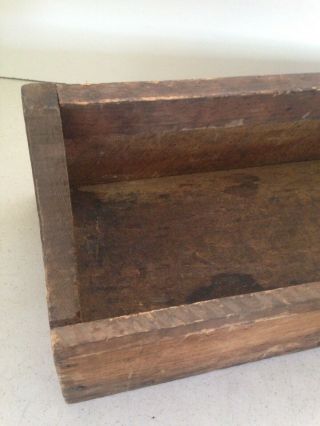 Vintage Antique Wooden Tote Tool Carrier 4