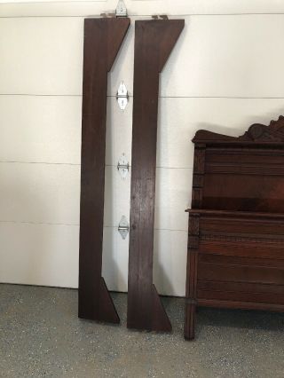 Antique Walnut Double Bed 2