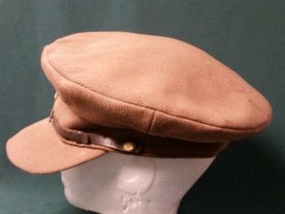 WW1 R.  C.  A 9th Overseas Siege Battery Visor Trench Cap 2