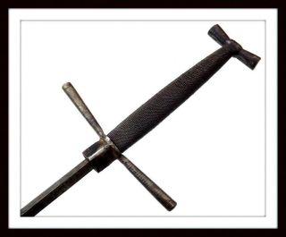 Antique 16th - 17th C.  Style European Spanish German Or Italian Estoc Sword