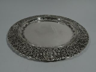 Howard Charger - Antique Dinner Plate Tray - American Sterling Silver