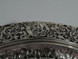 Howard Charger - Antique Dinner Plate Tray - American Sterling Silver 2