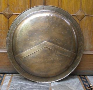 Medieval 300 Spartan Shield 26 " Greek King Leonidas Gear Of War Armor Shield