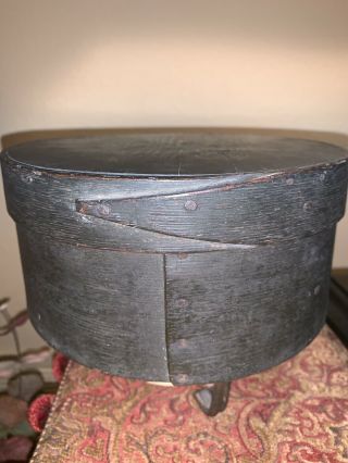 Fabulous Primitive Antique Shaker Pantry Box In Old Paint