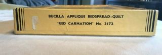 Vintage Bucilla Applique BEDSPREAD - QUILT 