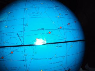 - THE APOLLO Rotating Celestial Globe - Made by REPOGLE - Copywrite 1971 4