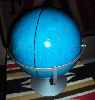 - THE APOLLO Rotating Celestial Globe - Made by REPOGLE - Copywrite 1971 5
