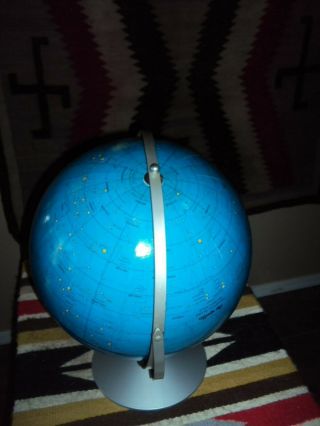 - THE APOLLO Rotating Celestial Globe - Made by REPOGLE - Copywrite 1971 6