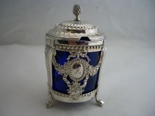 Early French Silver Mustard Pot - 1782 - Paris - Great Collectable