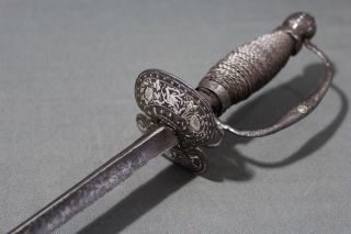 An Interesting French Smallsword (court Sword) For Boy - Late 17th Early 18th