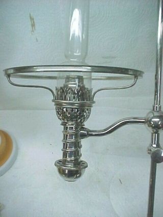 1870 ' s Manhattan Student Oil Lamp,  All,  Near Cond. 5