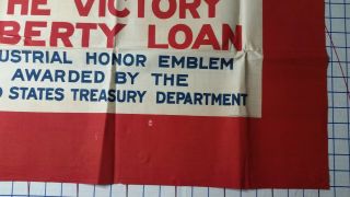 WW1 U.  S Victory Liberty Loan Banner with Envelope 34 