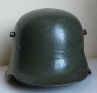 Rare Germany Wwi Military M16 Battle Helmet Stahlhelm Size 61