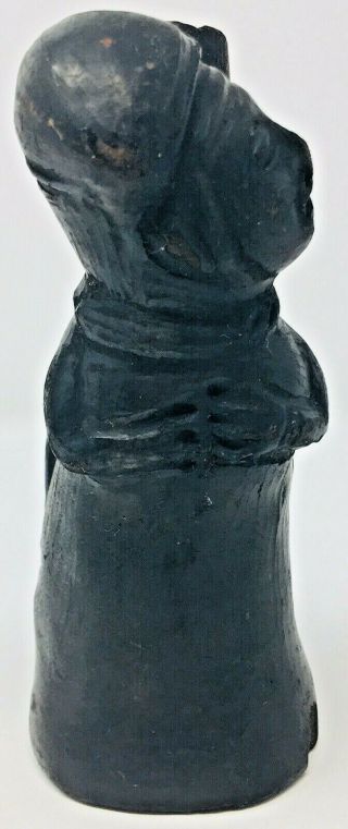 Pre Columbian Chimu Blackware Figural Vessel Peru South America C 1100 - 1400 4