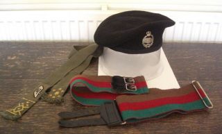 VINTAGE BRITISH 5th ROYAL TANK REGT DISPLAY EX RAF MILLOM MUSEUM VARIOUS ITEMS 2