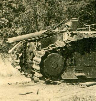 French Char B1 Tank,  France 1940,  WW2,  Photo 2