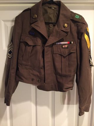 Korean War 1st Cavalry Division Ike Jacket Army Military