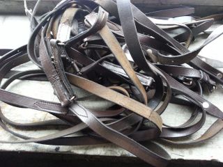 pre WW2 Russian Soviet Army leather belt for Sword Shashka cossack rare 5