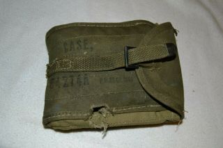 WWII FUNGUS FIRST AID KIT w/ CONTENTS MEDICAL ARMY MARINE VINTAGE 7