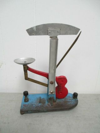 Antique Zenith farm scale egg grader 1930 ' s cast iron,  Earlville,  NY c.  1930s 2