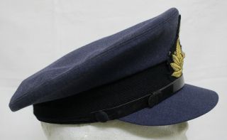 1990 GREEK - GREECE MILITARY AIR FORCE OFFICER HAT SIZE 54 3