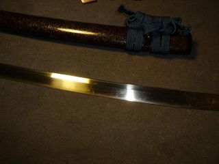 Japanese sword wakizashi in mountings 5