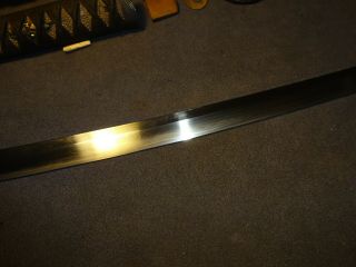 Japanese sword wakizashi in mountings 7