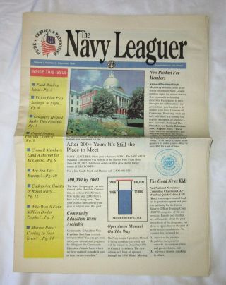 The Navy Leaguer Military Newspaper November 1996 Sea Power Supplement