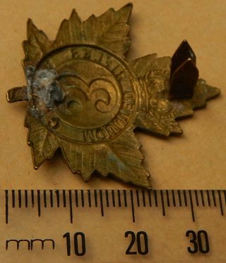 Cap Badge 3rd Regiment,  Canadian Mounted Rifles WW1 CEF absorbed into 1&2 CMR 4