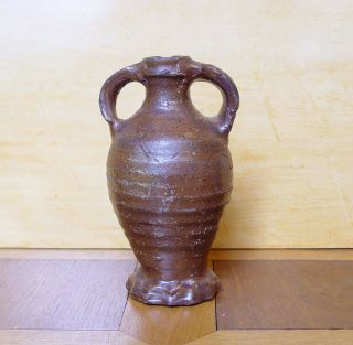 Rare German Raeren Stoneware Double - Handled Jug 16th C.