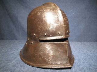 Outstanding German Circa 16th Century Sallet Helmet
