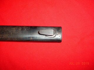 WWII GERMAN MODEL 1884/98 - 3rd PATTERN BAYONET with COMPOSITION GRIPS 3