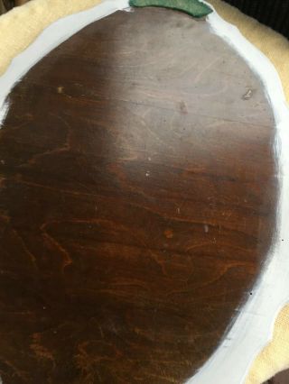 Antique English Chippendale Mahogany Wood Tray 11